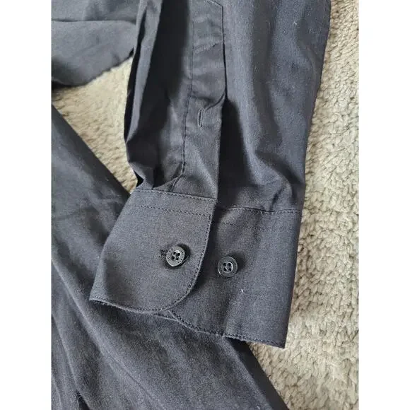 Jones New York Signature Slim Fit Buttoned Shirt Size M 15-15.5  32/33 corpcore - Picture 8 of 12